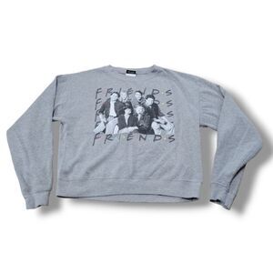 Friends Sweatshirt Size Small Women's Pullover Sweatshirt Graphic Print Sweater